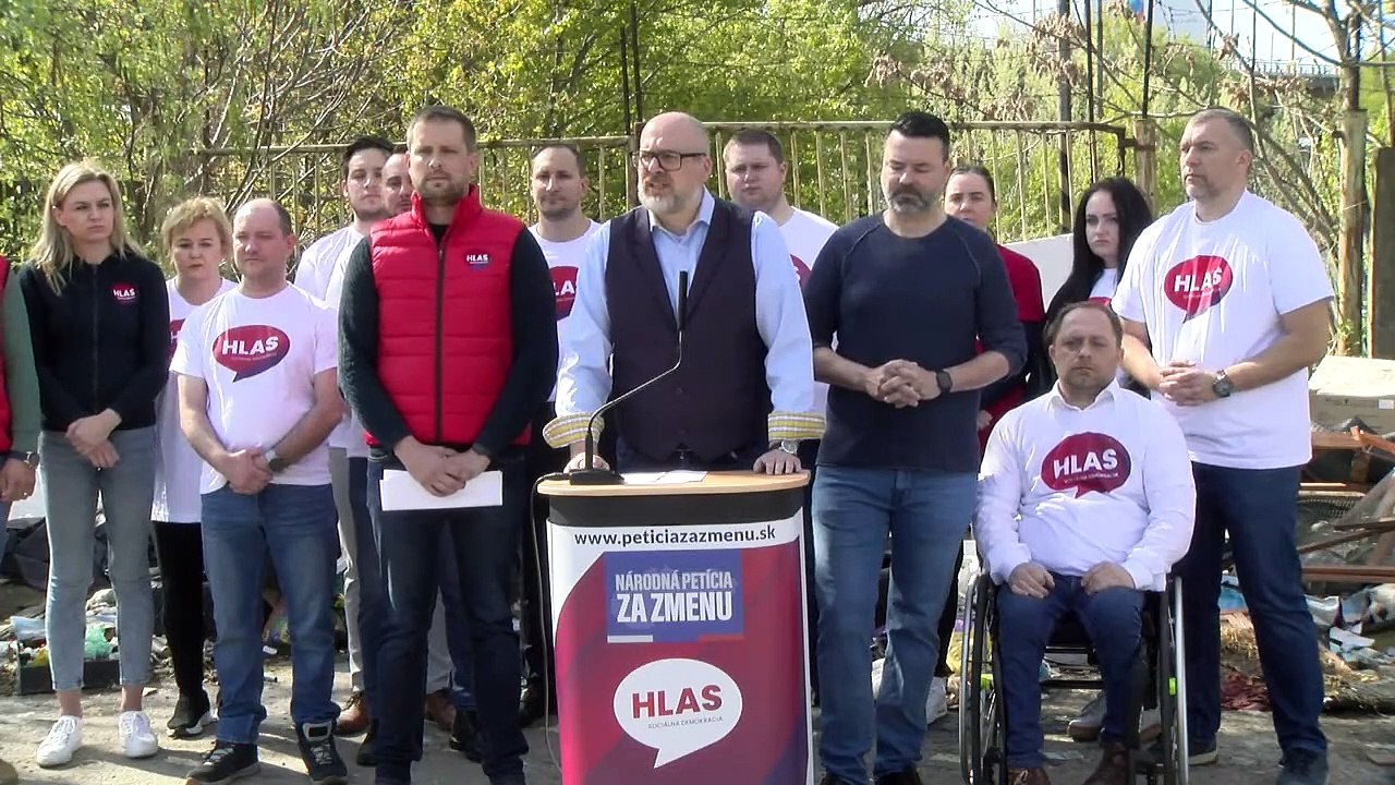 ZÁZNAM: Hlas-SD navrhuje štyri riešenia, ako odstraňovať čierne skládky na Slovensku