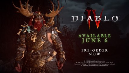 Diablo IV Druid Trailer PS