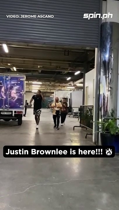 NSD fans, Justin Brownlee is here!!!!!  #PBAFinals