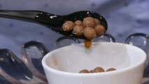 Perlas de morcilla, lácteos con clara de huevo o bombones de polen triunfan en Gourmets