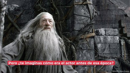 Sir Ian McKellen: ¡el actor de 'El Hobbit' era muy guapo en su juventud!
