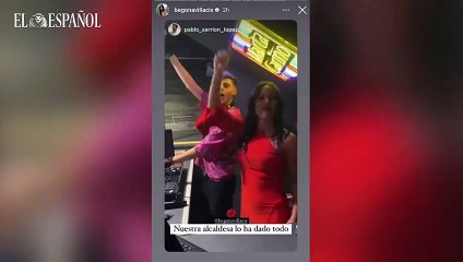 Begoña Villacís "lo da todo" en Marta Cariño