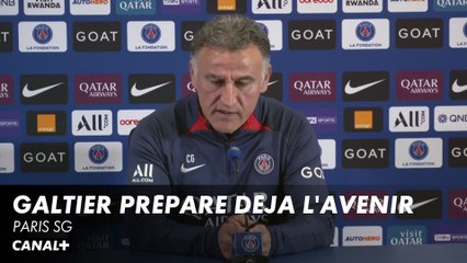 Galtier prépare déja l'avenir - Paris SG