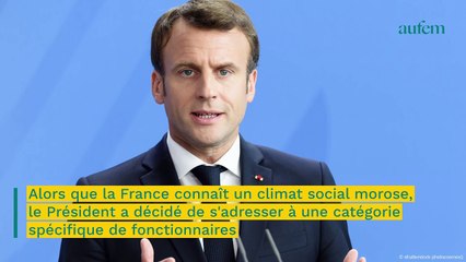 Emmanuel Macron : une augmentation de 100 à 230 euros pour ces fonctionnaires annoncée