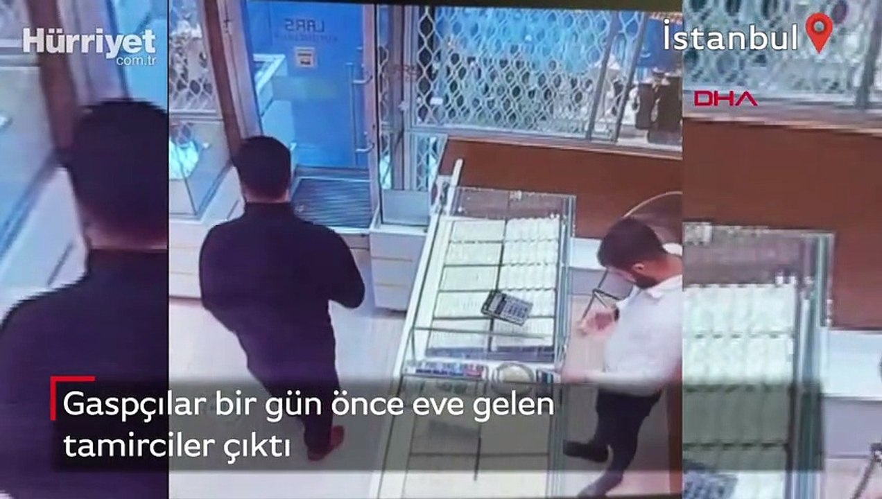 Başakşehir'de gaspçılar bir gün önce eve gelen tamirciler çıktı