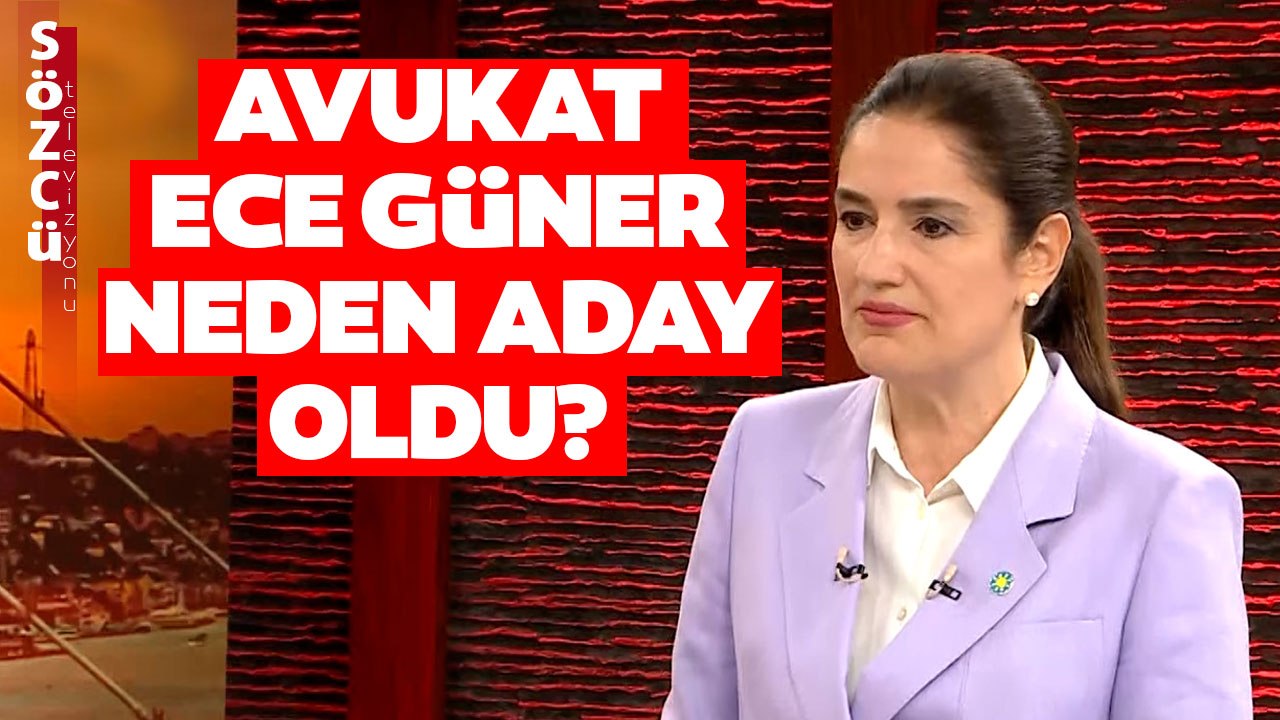 İYİ Parti Vekil Adayı Avukat Ece Güner Neden Aday Olduğunu Sözcü TV'de Açıkladı