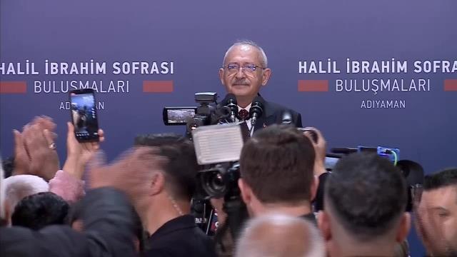 Cumhurbaşkanı Adayı Kılıçdaroğlu, Adıyamanlı Yurttaşlara Seslendi: Söz Veriyorum Söz, Her Evi Her Dükkânı Her Ahırı Yeniden Yapacağız ve Bir Kuruş...