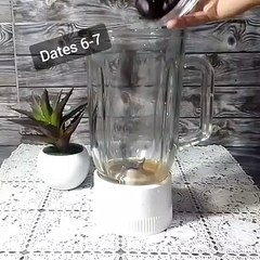 Healthy date shake recipe