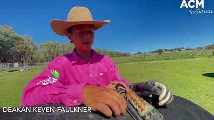 Kootingal kid to represent Australia in Vegas. Video by Rachel Gray for ACM