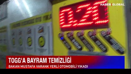 Bakan Varank Togg'a bayram temizliği yaptı