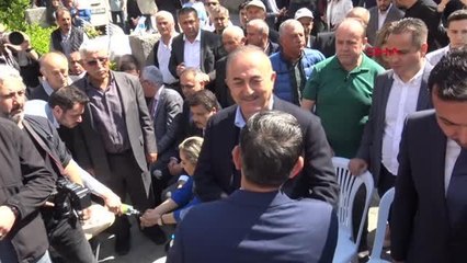 Bakan Çavuşoğlu: Bayramda depremzedeleri yalnız bırakmamak gerekiyor