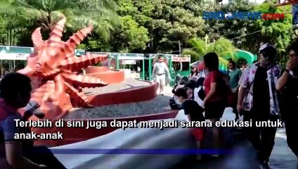 Pengunjung Ramai Sambangi Seaworld Ancol pada Libur Lebaran