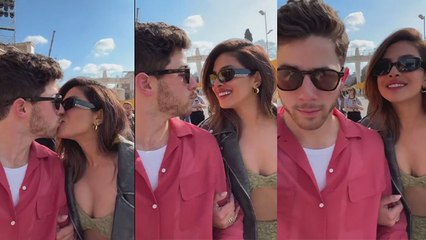 Priyanka Chopra Nick Jonas Colosseum Rome के सामने Liplock Video Viral | Boldsky