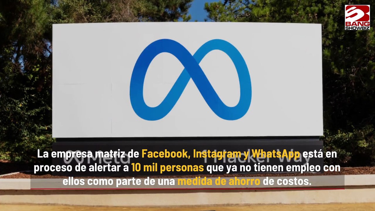 Meta despide a 10 mil empleados