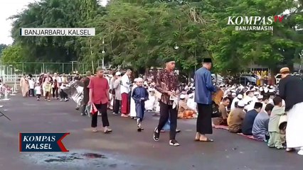 Ribuan Warga Muhammadiyah di Banjarbaru Laksanakan Salat Idul Fitri di Lapangan Murjani
