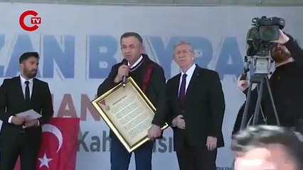 Kahramanmaraşlı esnaftan Mansur Yavaş'a: "Her ne kadar bizim Başkanımız 'kendisini görmedik' dese de ben bir AK Partili olarak kendisini gördüm"