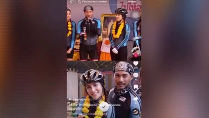 พิ้งกี้ สาวิกา เคลื่อนไหวแล้ว หลังโดนลือซุ่มคบพระเอกรุ่นใหญ่ ตุ้ย ธีรภัทร์