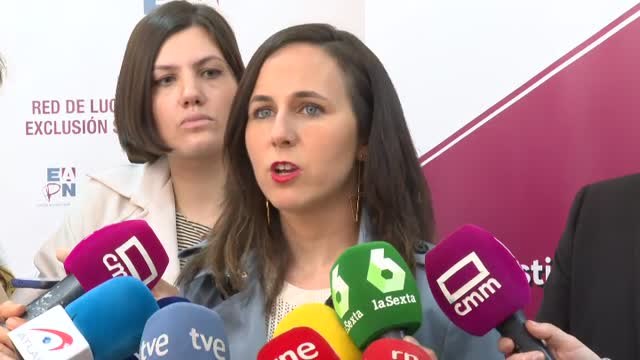 Belarra señala al PSOE: Está haciendo daño a la coalición pactando con el PP un retroceso en derechos de las mujeres