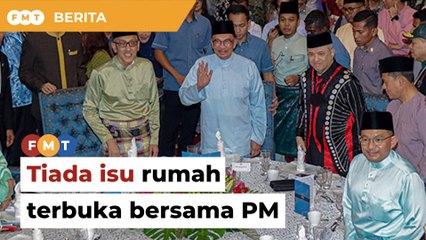 Tiada isu rumah terbuka bersama PM di negeri PAS, kata Anwar