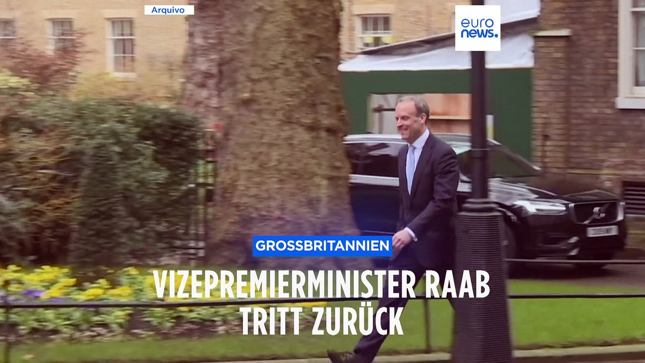 Wegen Mobbingvorwürfen: Britischer Vize-Regierungschef Raab zurückgetreten