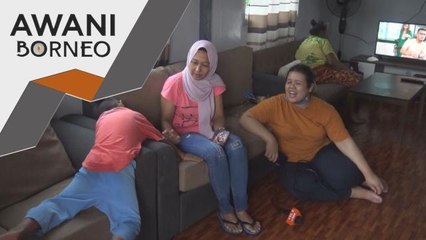 Rumah rosak akibat banjir, dua keluarga sambut lebaran di rumah baharu