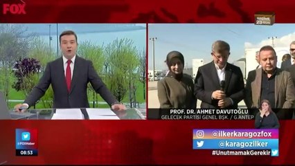 Davutoğlu: "Sayın Bahçeli ve Onun Zihniyetindekiler İstiyorlar Ki Tek Bir Düşünce, Tek Bir Kimlik, Tek Bir Yaklaşım Biçimi Ülkeye Egemen Olsun"