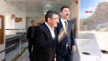 CEVDET YILMAZ, BİNGÖL'DE YURTTA KALAN DEPREMZEDELERLE BAYRAMLAŞTI