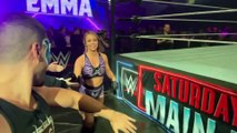 Scarlett wrestles first ever wwe match vs Emma!!