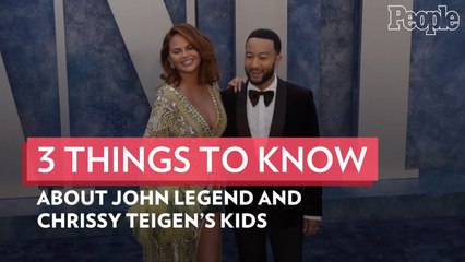 3 Things to Know About John Legend and Chrissy Teigen's Kids