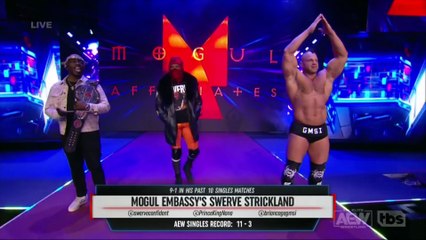 Swerve Strickland Badass Entrance: AEW Dynamite, April 12, 2023