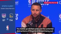 Warriors 'refused to get distracted by Green suspension' - Curry