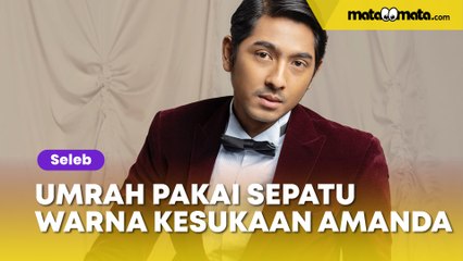 Arya Saloka Pakai Sepatu dengan Warna Kesukaan Amanda Manopo saat Umrah, Warganet: Lagi Bucin, Biarin