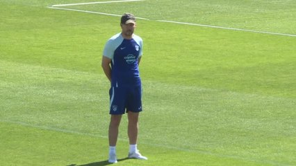 El Atlético y el Barça se preparan a fondo para el duelo del domingo