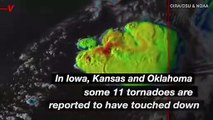 Nearly a Dozen Tornadoes Touch Down and Cause Destruction in Just One Day Across the Midwest