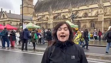 LondonWorld reporter  Ottilie Von Henning at The Big One
