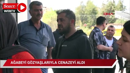 Motosikletçi Esat kazada öldü, ağabeyi gözyaşlarıyla cenazeyi aldı