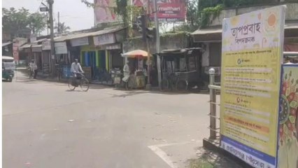 উঃদিনাজপুরঃ সতর্কবার্তা দিতে এ কেমন উদ্যোগ পৌরসভার! অবাক হবেন