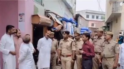 लखीमपुर खीरी: डीएम और एसपी ने भ्रमण कर सुरक्षा व्यवस्था का लिया जायजा