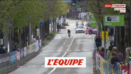 Carr remporte la 5e étape, Geoghegan Hart le général - Cyclisme - T. des Alpes