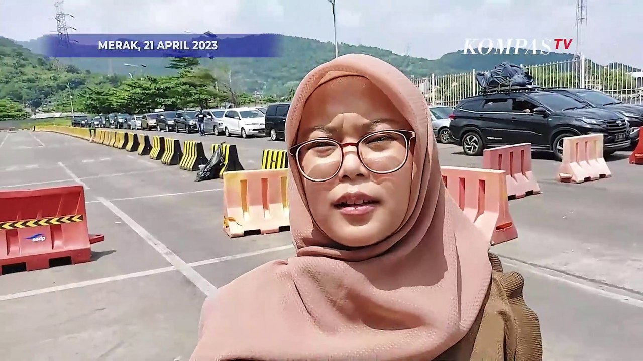 Vlog! Melihat Alur Pemudik Roda Empat di Pelabuhan Eksekutif Merak | 21 April 2023