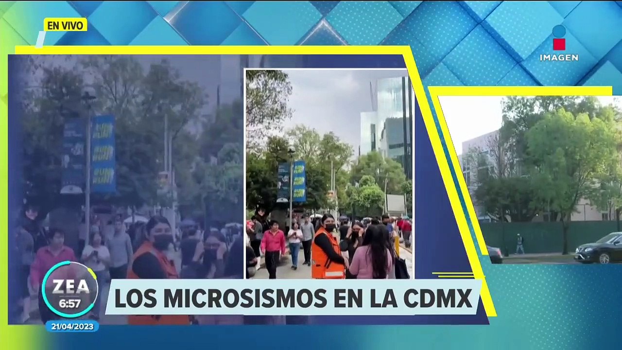 Microsismos sorprenden a habitantes de la CDMX