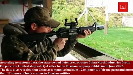 China sent 12 shipment of drone parts to Russia | Ukraine war | Russia war