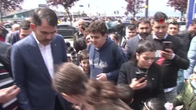 Bakan Kurum: Bu meydanda 14 Mayıs zaferini görüyorum