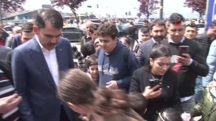 Bakan Kurum: "Bu meydanda 14 Mayıs zaferini görüyorum"
