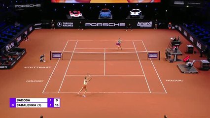 Stuttgart - Sabalenka élimine son amie Badosa