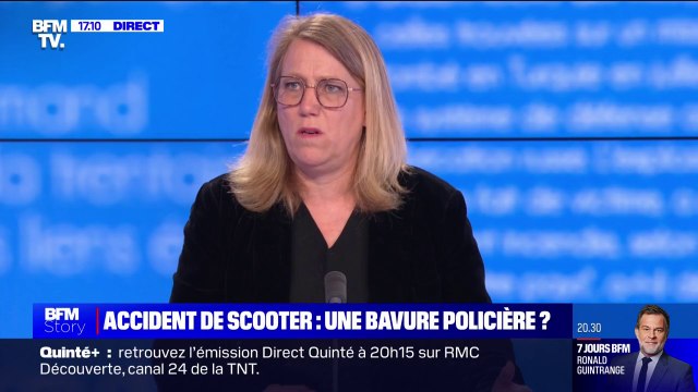 Mineurs percutés à scooter: Il faut une formation bien plus exigeante de la police pour Danielle Simonnet (LFI)