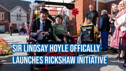 Buckshaw Retirement Village residents rickshaw delight