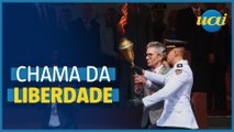 Zema acende a Chama da Liberdade no Dia da Inconfidência