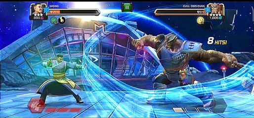Wong Vs Cull obsidian(a powerfull villain )amazing fighting video 