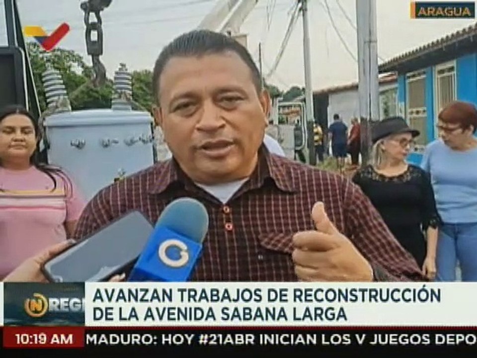 Avanzan los trabajos de reconstrucción de servi...